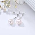wholesale 925 Sterling Silver 925 Gold-Plated Baroque Pearl Drop Earrings with Irregular Pearls for Women-0-4