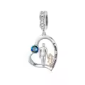 wholesale 925 Sterling Silver Family Love Charm Bracelet Wholesale for Daughter Mother Lover - Birthday Valentine's Day Gifts-0-42