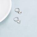 wholesale TOUPOP Sterling Silver Huggies Hoop Earrings For Women Hypoallergenic Cartilage Heart Star Dangle Drop Earrings Everyday Jewelry For Women -0-5