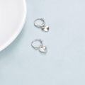 TOUPOP Sterling Silver Hypoallergenic Huggies Hoop Earrings-0-5
