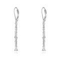 wholesale 925 Sterling Silver Clarinet Drop Earrings For Women Music Lovers Gift-0-0