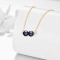 wholesale 14K Real Gold Freshwater Cultured Pearl Pendant Necklace 14K Solid Gold Jewelry Anniversary Birthday Gifts for Women-0-1
