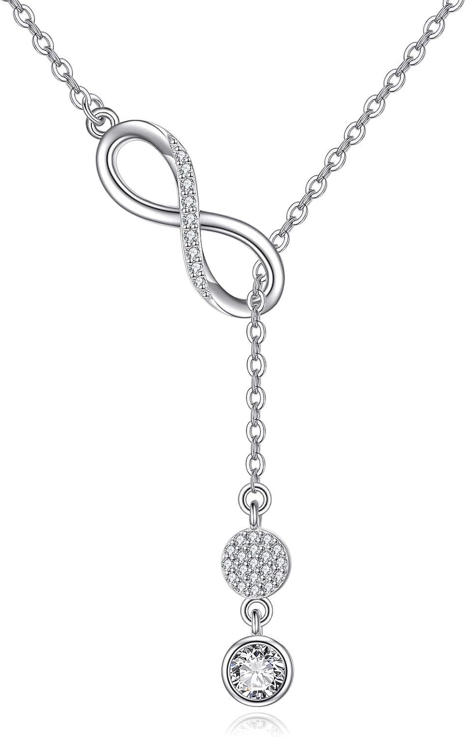 Sterling Silver Heart Lasso Jewelry with Flute Volleyball Infinity Elephant Charms for Women-0-1