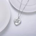wholesale TOUPOP Mothers Day Gifts For Mom Locket Necklace S925 Sterling Silver Family Friendship Necklace For Women Birthday Mother's Day Gifts For Mom Daughter Grandma Granddaughter Sisters (mom&daughter) -0-5