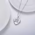 TOUPOP Sterling Silver Locket Necklace Gift for Mom Daughter-0-5