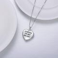 TOUPOP Sterling Silver Locket Necklace Gift for Mom Daughter-0-5