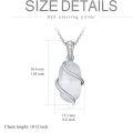 wholesale Sterling Silver Gemstone Dainty Pendant Necklace for Women Mom Gift-0-97