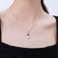 wholesale 925 Sterling Silver Moonstone Boxer Dog Pendant Necklace for Women - Memorial s-0-3