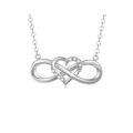 wholesale 14k Gold Infinity Heart Necklace-0-6
