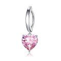 wholesale 925 Sterling Silver Dangle Clicker Belly Button Ring for Women Simple Reverse Navel Rings Body Jewelry-0-0