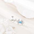 wholesale 925 Sterling Silver Turquoise Crab Stud Earrings for Women Sea Life  Ideas-0-2
