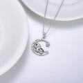 wholesale TOUPOP Cow Necklace 925 Sterling Silver Cute Cow Pendant Jewelry Necklace Cows Gifts For Women -0-4