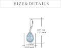 wholesale Sterling Silver Crystal Sister Earrings Birthday Gift for Sisters-0-4