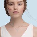 wholesale 925 Sterling Silver Heart Pendant With Pearl Drop-0-1