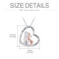 wholesale 925 Sterling Silver Necklace Sister Best Friend Gift-0-5