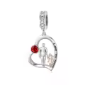 wholesale 925 Sterling Silver Family Love Charm Bracelet Wholesale for Daughter Mother Lover - Birthday Valentine's Day Gifts-0-89