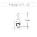 wholesale 925 Sterling Silver Cat Heart Hoop Dangle Earrings Cute s for Women-0-3