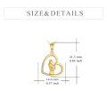 wholesale 14k Gold Hummingbird Pendant Necklace With Sparkling Gems-0-5