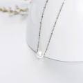 wholesale 14k White Gold Simple Freshwater Pearl Necklace-0-8