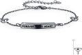 wholesale Gold 925 Sterling Silver Forever in My Heart Urn Bracelet for Ashes Memory Keepsake s for Women-0-0