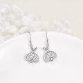 wholesale 925 Sterling Silver Sports Lovers Tennis Racket Drop Earrings Gift for Her-0-1
