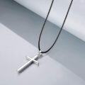wholesale Sterling Silver Cross Necklace Philippians 4 13 I Can Do All Things Inspirational Gift-0-104