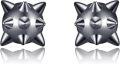 wholesale 925 Sterling Silver Studs with Spikes and Eyes - Gothic Style Earrings for Men Women-0-0