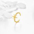 wholesale Gold Star Shaped No-Piercing Ear Wrap Hoop Earring  for Women-0-2