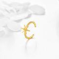 wholesale Gold Star Shaped No-Piercing Ear Wrap Hoop Earring  for Women-0-2