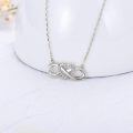 wholesale 14k Gold Infinity Heart Necklace-0-8