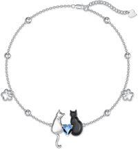 wholesale 925 Sterling Silver Plated 14k Real Gold Necklace Extender Chain Adjustable 1/1.5/2/2.5/3/4/5 Extension for Necklaces Bracelets Anklets-Cat