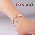 wholesale 925 Sterling Silver Charms Personalized Name Dangle Charm For Diy Bracelets Gifts-0-2