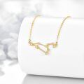 wholesale 14K Yellow Gold Star Constellation Pendant Necklace for Women-0-1