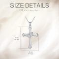 wholesale 925 Sterling Silver Cross Pendant With Butterfly-0-6