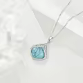 wholesale 925 Sterling Silver Moonstone Lapis Larimar Moss Agate Teardrop Filigree Pendant-0-96