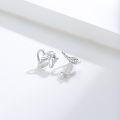 wholesale 925 Sterling Silver Heart-Shaped Horse Studs for Women - Hypoallergenic Jewelry-0-1