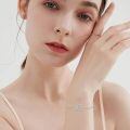 TOUPOP Sterling Silver Heart Bracelet with Stone Gifts For Sister-0-1