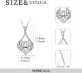 wholesale 925 Sterling Silver Lotus Flower Pendant Necklace for Women s-0-1