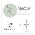 wholesale 925 Sterling Silver Cross Pendant With Floral Design-0-4
