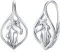 wholesale 925 Sterling Silver Hypoallergenic Cute Horse Head Drop Earrings for Women-0-0