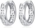 wholesale 925 Sterling Silver Celtic Knot Hoop Earrings for Men & Women-0-0