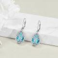 wholesale Sterling Silver Crystal Sister Earrings Birthday Gift for Sisters-0-37
