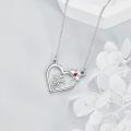 wholesale 925 Sterling Silver Nurse Hat & Heartbeat Pendant Necklace for Women and Teenage Girls-0-3