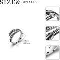 wholesale TOUPOP Sterling Silver Feather Daisy Vintage Ring For Women Fashion Jewelry Birthday,ring For Women -0-5