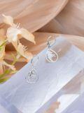 wholesale 925 Sterling Silver Horse Teardrop Leverback Drop Earrings Gift for Women Girls-0-4