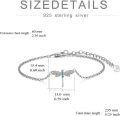 wholesale TOUPOP Sterling Silver Dragonfly Bracelet Dragonfly Lovers Celtic Jewelry Birthday Christmas Gifts For Women -0-5