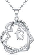 wholesale TOUPOP Gifts For Her 925 Sterling Silver Necklace Forever Love Heart Pendant Heart Year Old Jewelry Anniversary Birthday Christmas Gifts Women Girlfriend Wife Mom Grandma Daughter -0-0