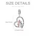 wholesale 925 Sterling Silver Family Love Charm Bracelet Wholesale for Daughter Mother Lover - Birthday Valentine's Day Gifts-0-104