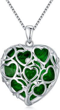 wholesale TOUPOP Birthstone Necklace Tree Of Life Pendant -undefined
