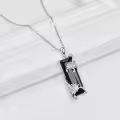 wholesale 925 Sterling Silver Black Onyx Scorpion Pendant Necklaces Wholesale for Women and Men - Scorpio Zodiac s with Box-0-1